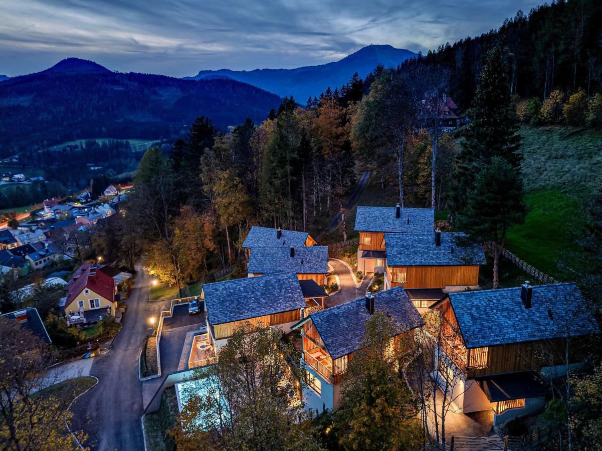 Hideaway Hotel Montestyria Chalets & Suiten Mariazell Exterior foto