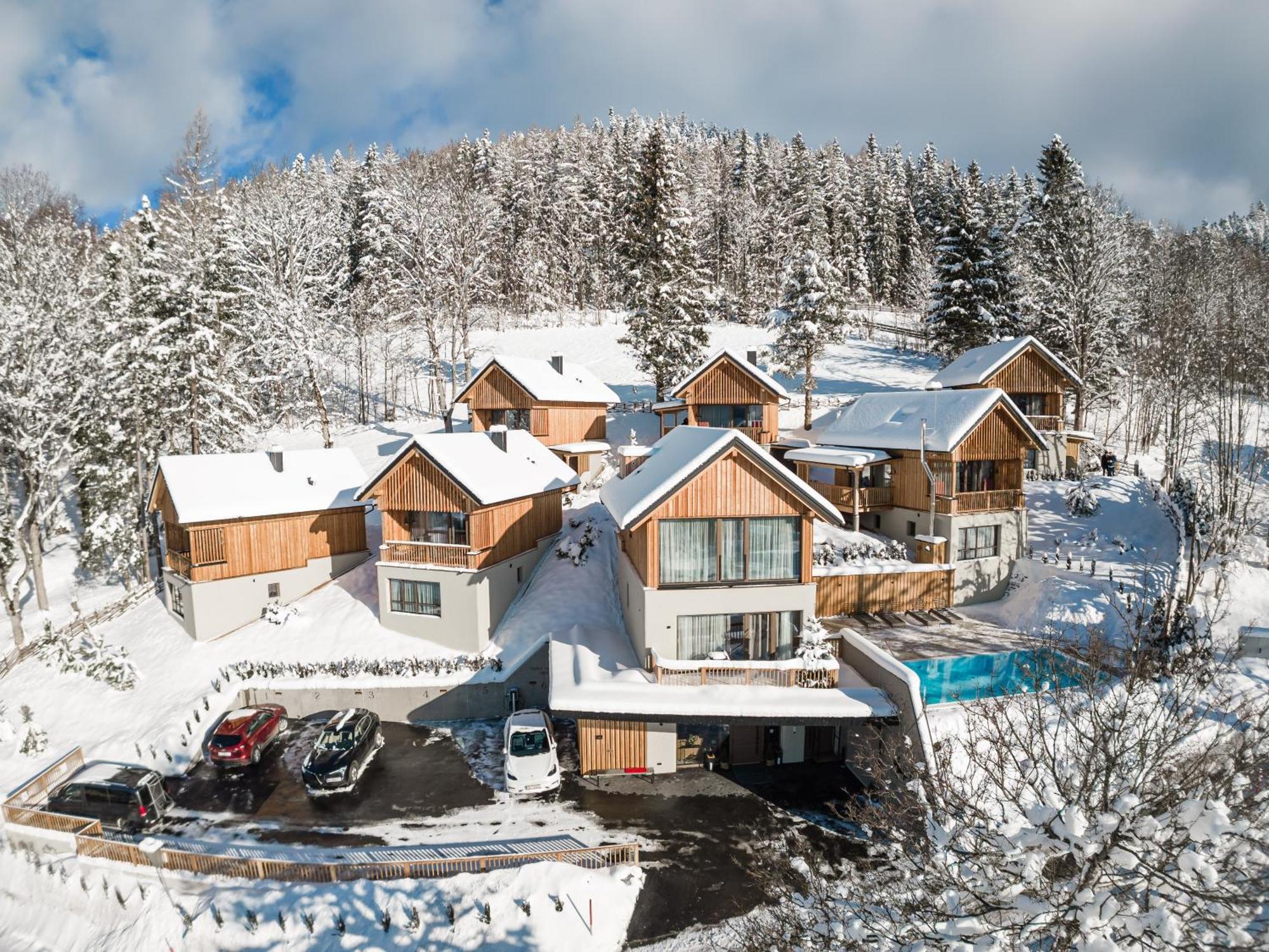 Hideaway Hotel Montestyria Chalets & Suiten Mariazell Exterior foto